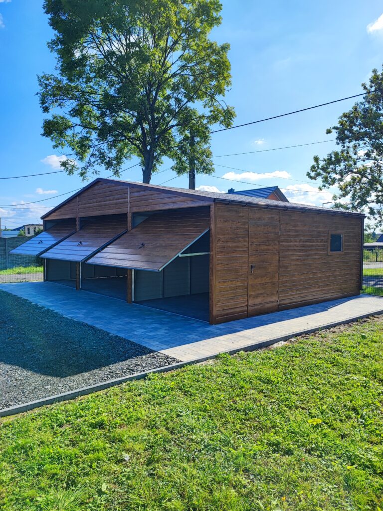 Garaż blaszany 9m x 6m