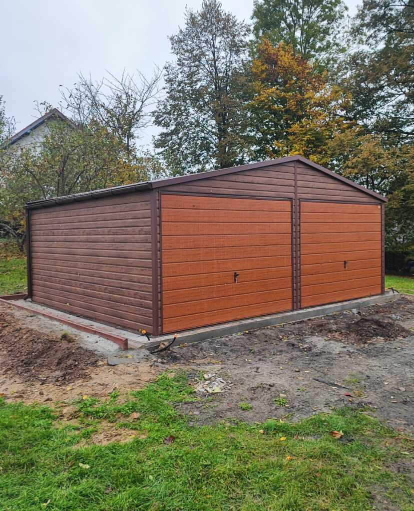 Garaż blaszany 6m x 5m